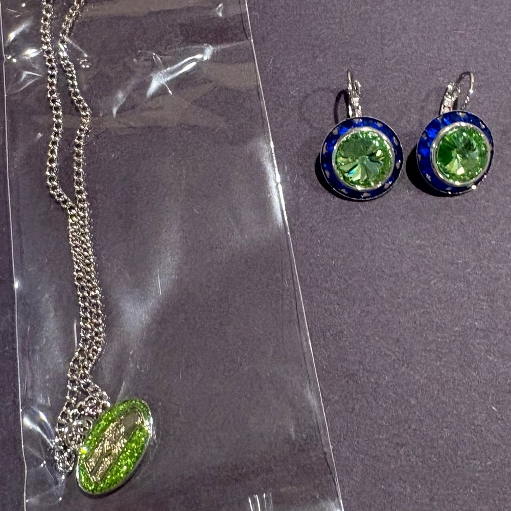 NFL Fashion Jewelry Necklace & Earrings